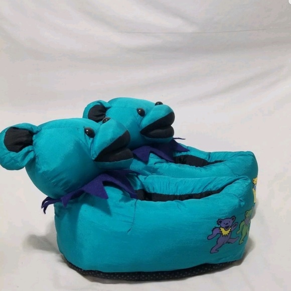 Greatful Dead 1995 Plush Slippers Vintage - Picture 5 of 8